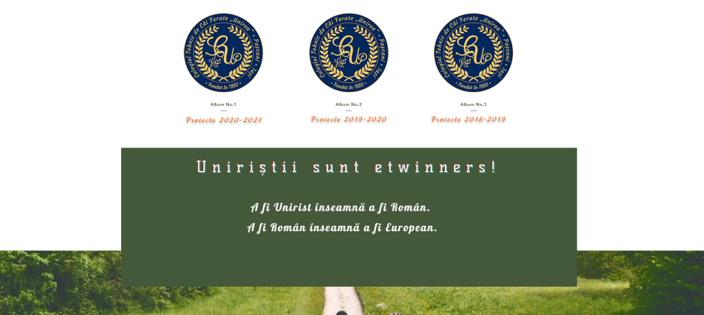Proiecte eTwinning Unirea Pașcani